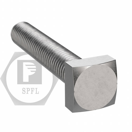 SPFL stainless steel square head bolt